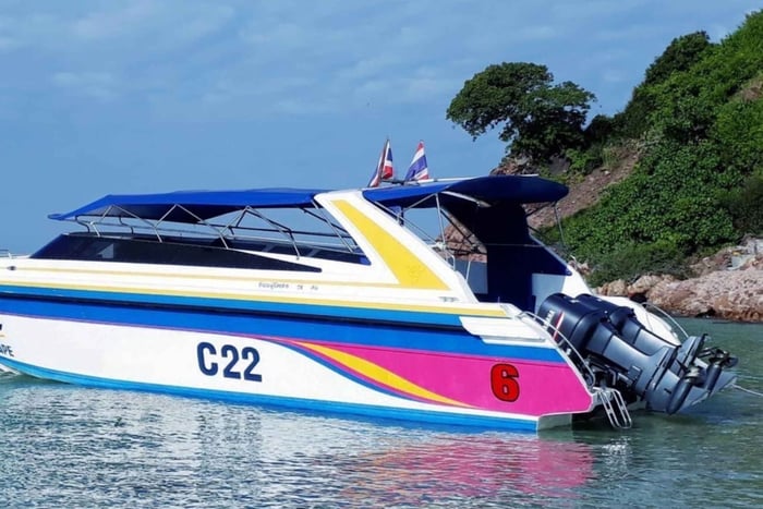 Pattaya: Rejs prywatną łodzią motorową na Wyspy Koralowe