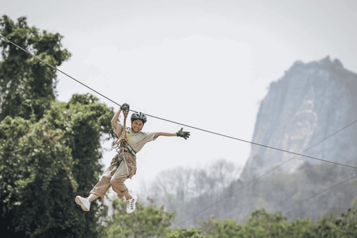 Pattaya: Zipline-eventyr med 25 platforme med mulighed for børn