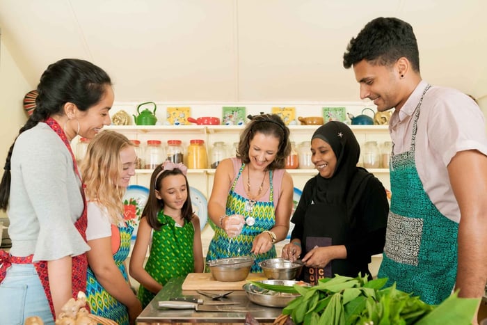 lezione di cucina malese e tour del Giardino delle spezie