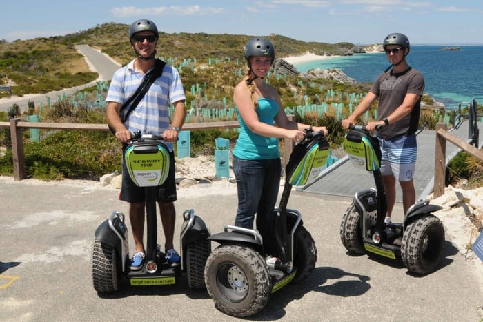 Из Перта или Фримантла: тур Rottnest Explorer на сегвеях