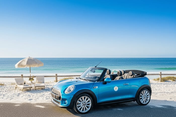 Perth: rannikkoretki Mini Cooper -avoautolla