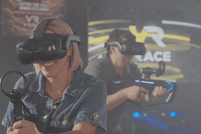 Free-Roam Virtual Reality Experience in Perth