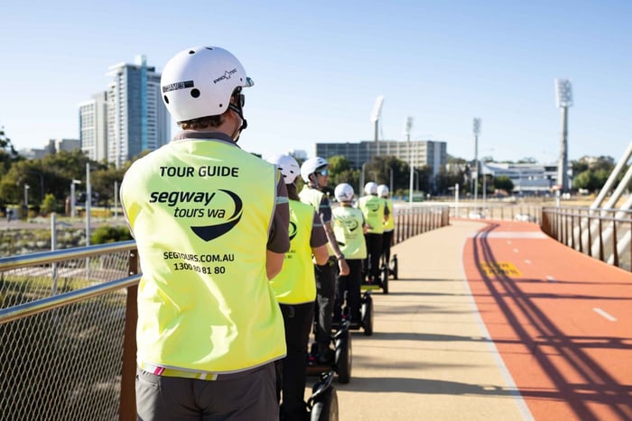 Perth: Swan River Bridges and City Segway Tour