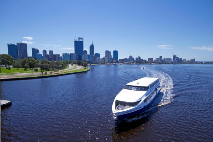 Swan River: Perthistä tai Fremantlesta edestakainen risteily