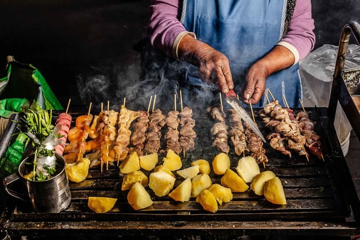 Arequipa : visite culinaire nocturne avec plus de 15 dégustations