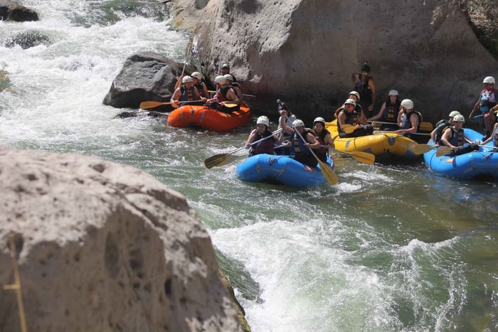 Arequipa: Tour di rafting sul Rio Chili con merenda