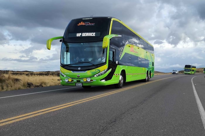 Bus Cama Directo Arequipa Puno
