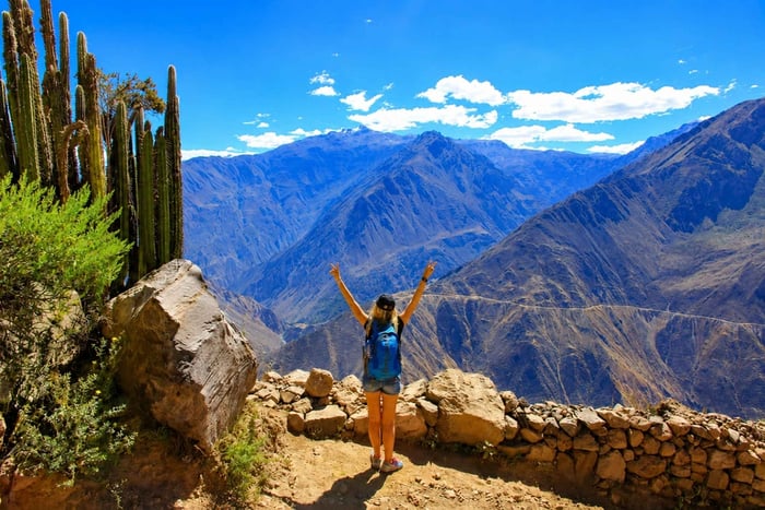 Senderismo de 2 días en el Colca con traslado de conexión a Puno