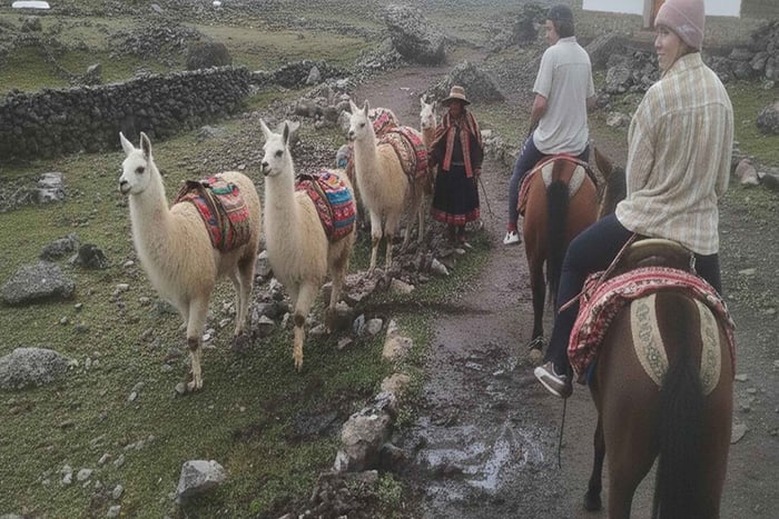 Cusco Ausangate 7 Lakes Tour with Llamas and Meals