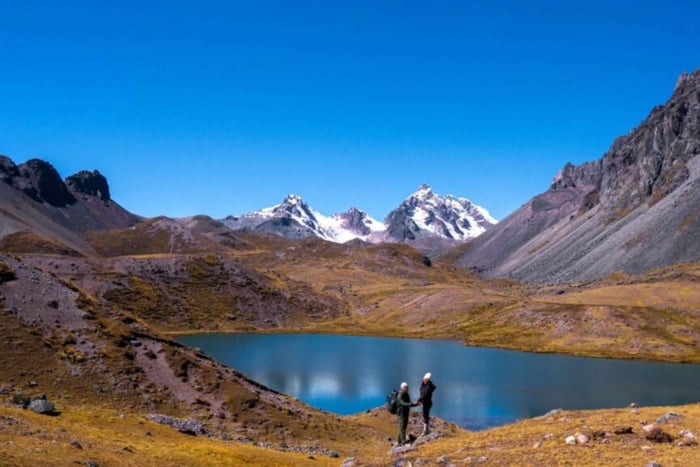 Cuzco: Zeven Meren van Ausangate en warmwaterbronnen Pacchanta 1 dag