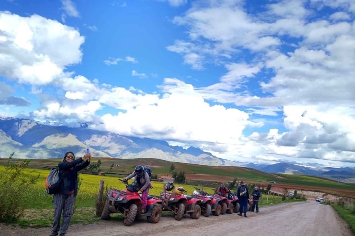 Cusco: Moray and Maras Salt Mines ATV Tour with Guide