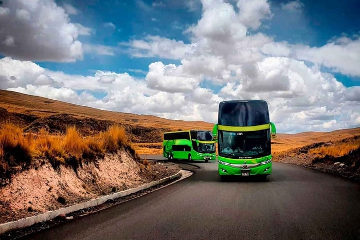 De Cusco: Ônibus direto de Cusco para Puno