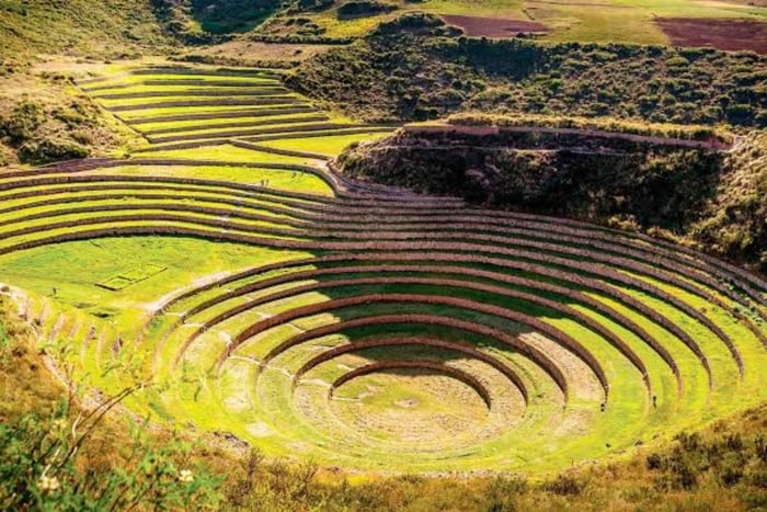 Excursion to the Maras Salt Mines and the Moray Archaeological Site