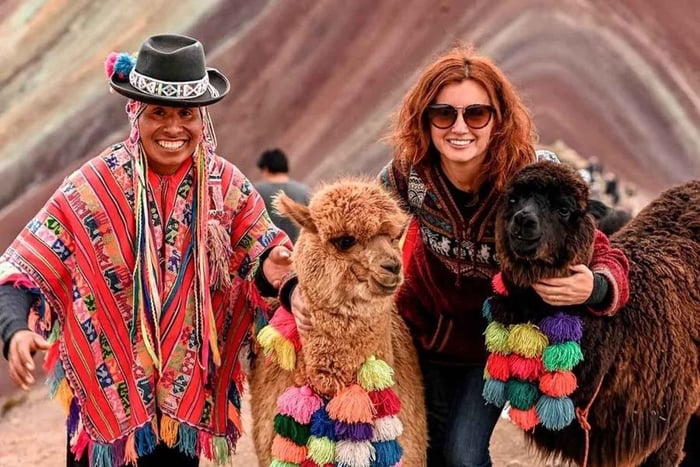 From Cusco: Mountain of Colors with a buffet meal