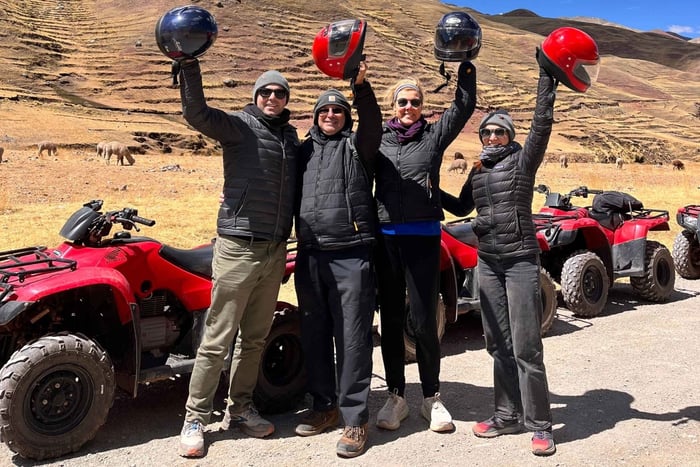 From Cuzco: Rainbow Mountain & Red Valley ATV Journey
