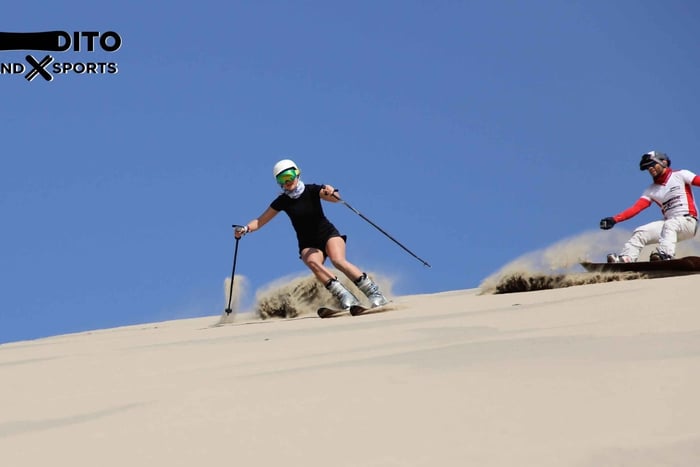 Huacachina: Professional Sandboard & Sand Ski with DuneBuggy