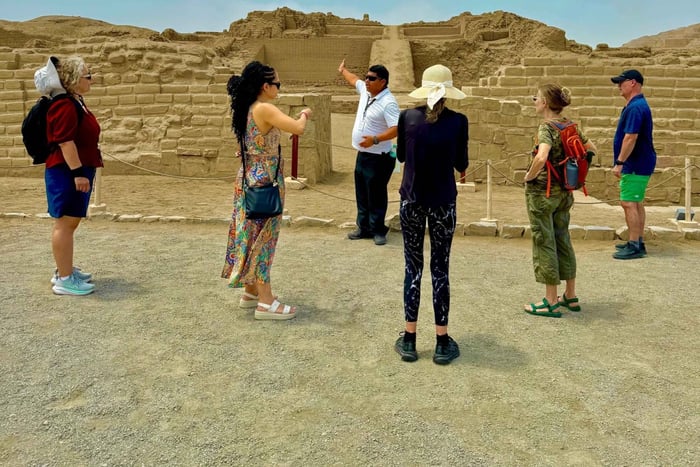 In Lima: Ausflug zum Heiligtum von Pachacámac und zum Museum mit Abholung vom Hotel