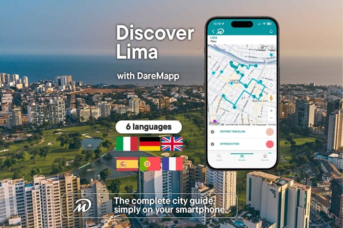 Lima: Private Guided Tour with Your Mobile Phone