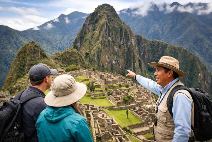 Machu Picchu Official Entry Ticket, Private Guide & Bus