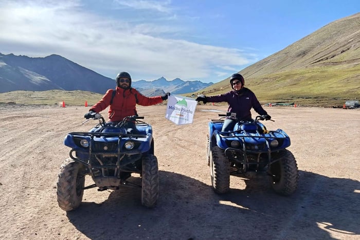 Maras, Moray, and Salt Mines VIP ATV Quad Bike Tour - Private in Portuguese