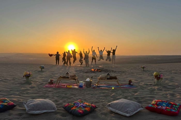 Paracas & Huacachina Tour from Lima with Sunset Experience