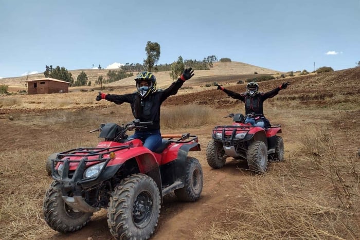 Tour en quad por el Valle Sagrado desde Cusco con Moray, Maras Salinas