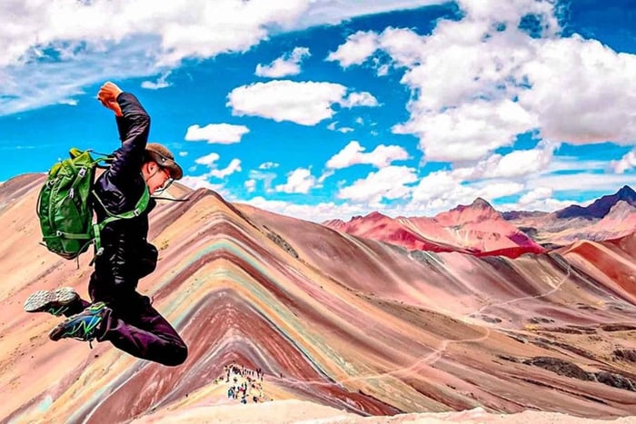 The Best Rainbow Mountain + Heart Lagoon Tour with Meals – 1 Day