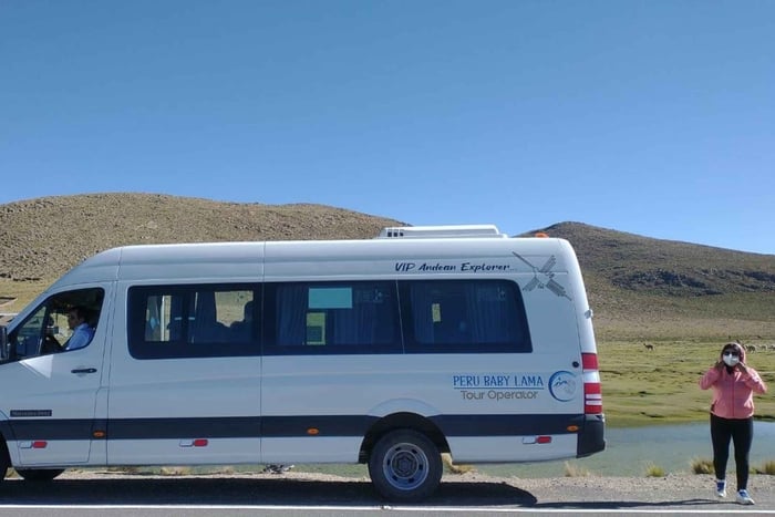 Transporte com paradas panorâmicas de Cabanaconde a Puno.