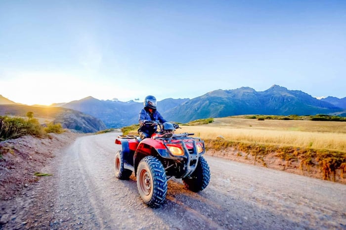 Von Cusco aus: Moray und Salzminen Quad Bike Tour