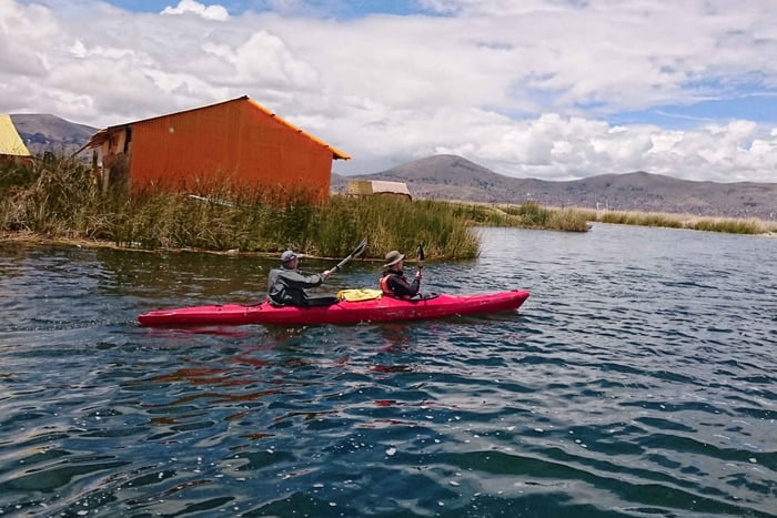 From Puno: Full-Day Kayak To Uros and Taquile Island Tour