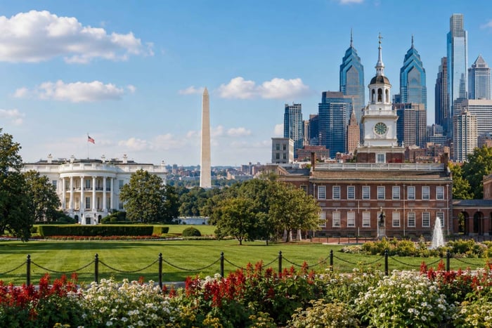 From New York: Philadelphia & Washington DC One-Day Sightseeing Tour