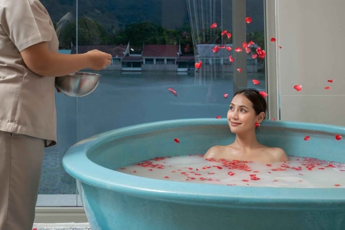 Aromaterapi och massage på Divana Anda Spa