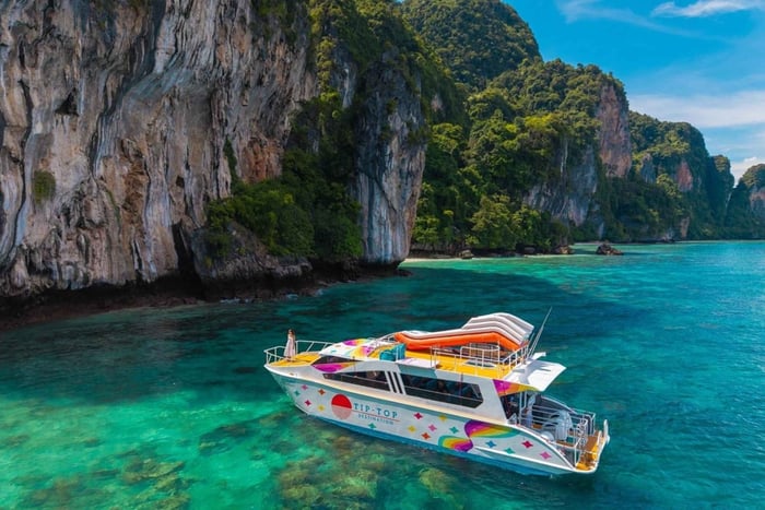 Luksuscruise med katamaran til Phi Phi, Maya, Khai og Maiton