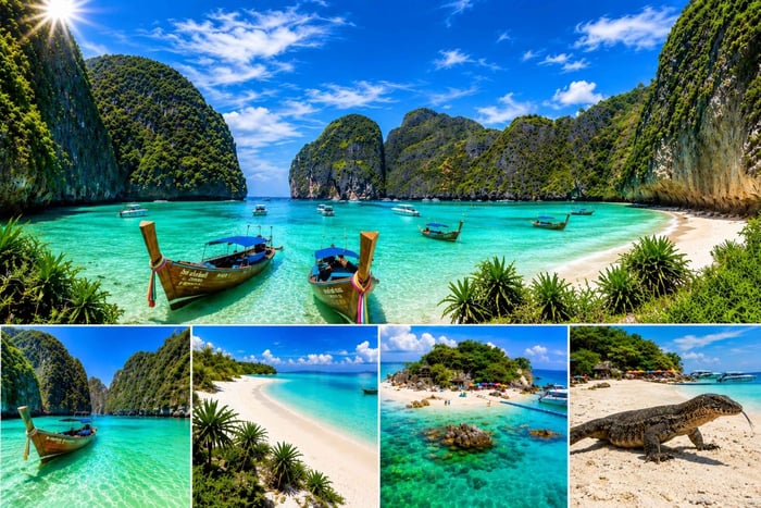 Phi Phi Islands & Bamboo Island Day Trip with Pickup