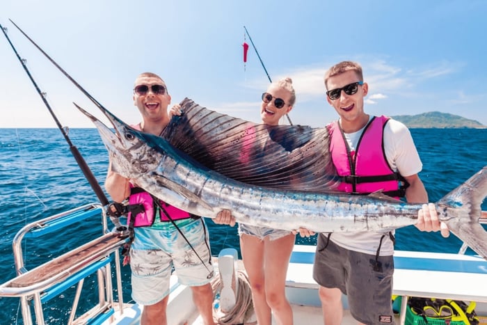 Phuket: Dybhavsfiskeri ved Racha Island Boat Cruise