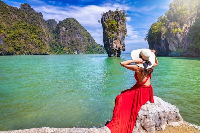 Phuket: James Bond Island Longtail båt- och havskanottur