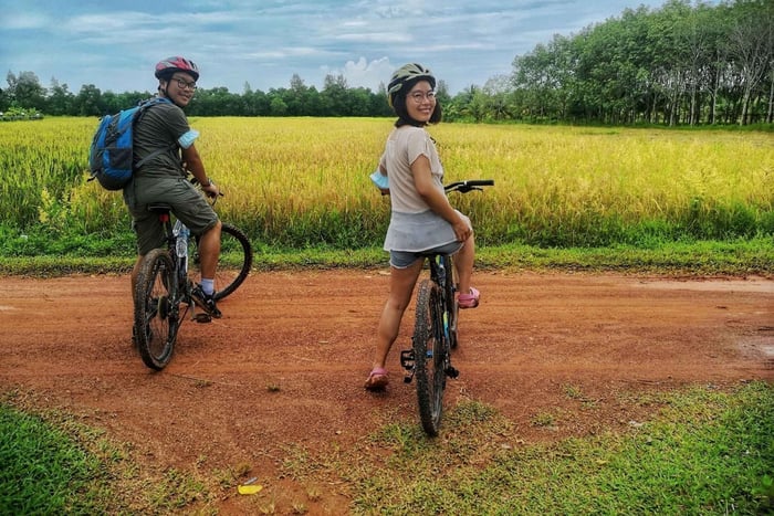Passeio de mountain bike em Phuket em Koh Yao Noi