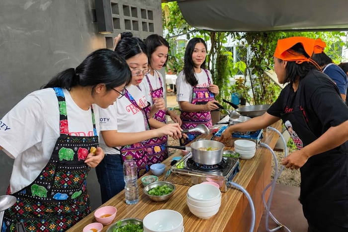 Privat thai-matlagingskurs med besøk på markedet