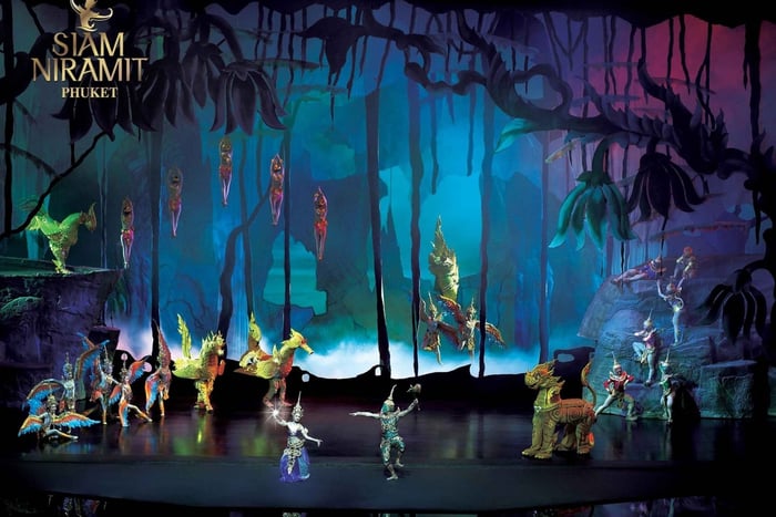 Siam Niramit Phuket Ticket de entrada al espectáculo con cena y traslados