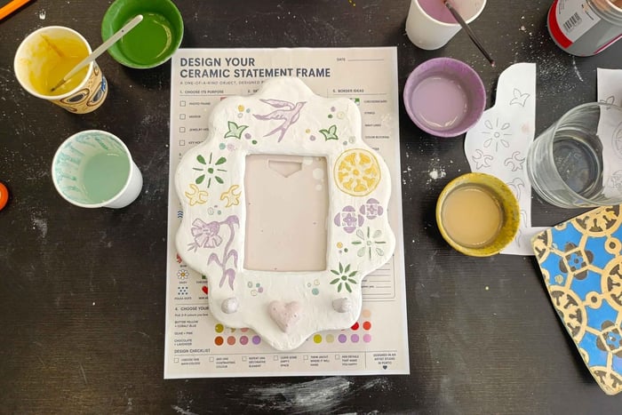 Design Your Own Ceramic Statement Frame in Porto
