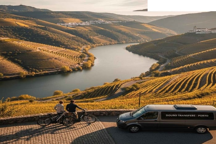 Douro E-Bike Tour & Boat Trip with/from Porto City Transfer