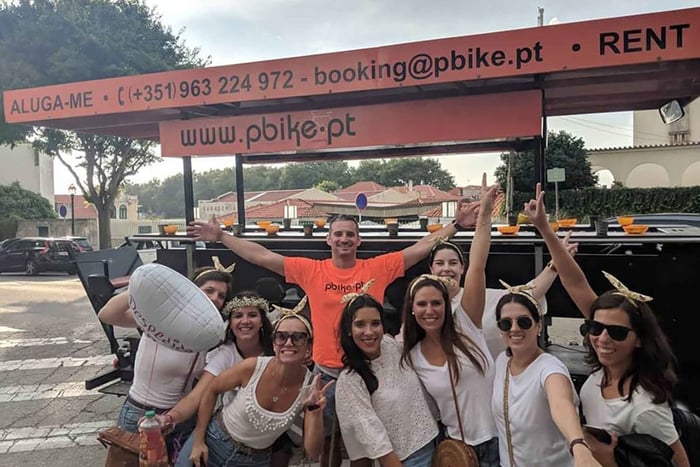Porto: 1-godzinna przejażdżka rowerowa z piwem