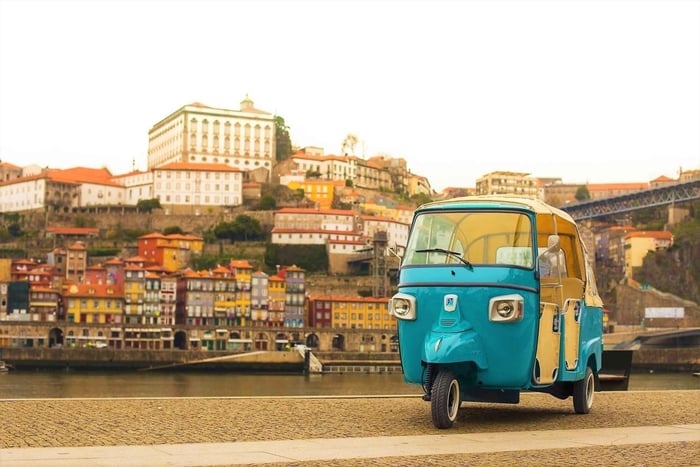 Porto: Tuk Tuk -kierros