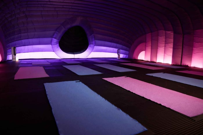 Porto: Privat Hotpod-yogaklasse