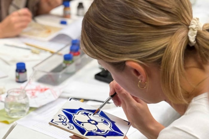 Porto: Workshop i flisemaling med portovin - Bainharia