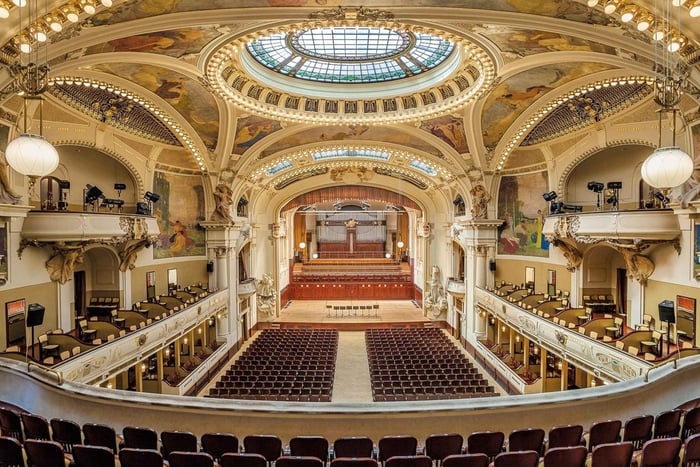 Praga: Concertos clássicos na Sala Smetana, Casa Municipal
