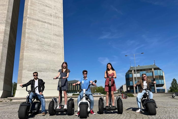 Prag: Stadens höjdpunkter med Segway och elscooter