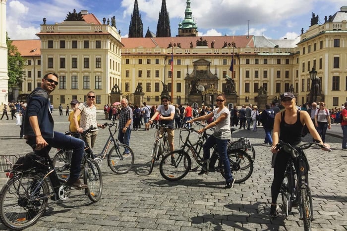 Uitzonderlijke privé fietstour door Praag