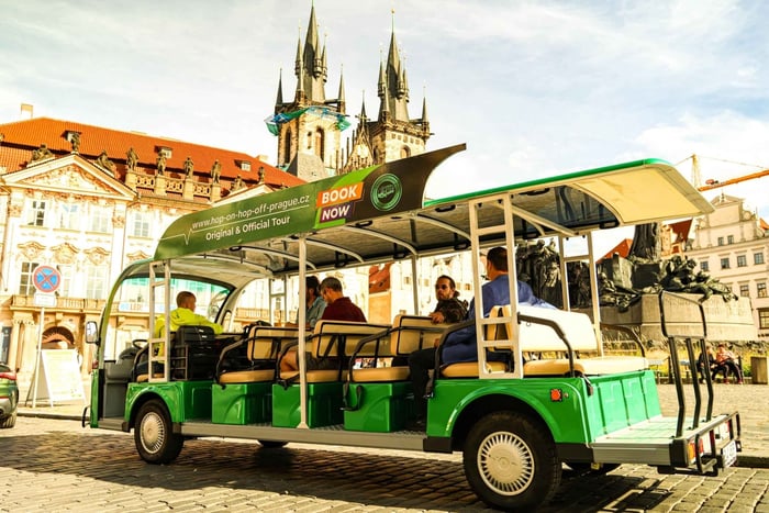 Full-Day Hop-On-Hop-Off Audio-Guided E-Bus Ticket