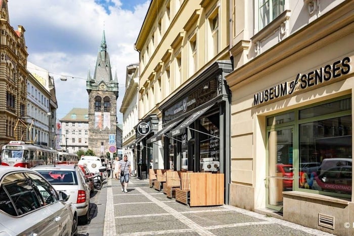 Prag: Biljett till Sinnesmuseet och digital stadsvandring
